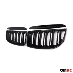 BMW E90 Grille - Omac - M3 Grille - Gloss Black - '05-'08